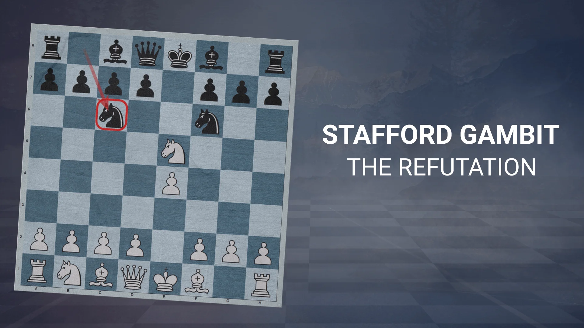 Stafford Gambit | The Refutation