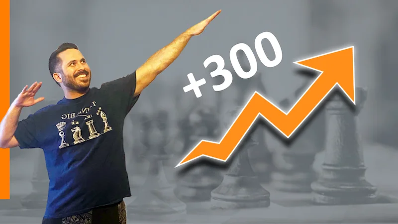 Raising 300 points in 6 months, despite having a full-time job