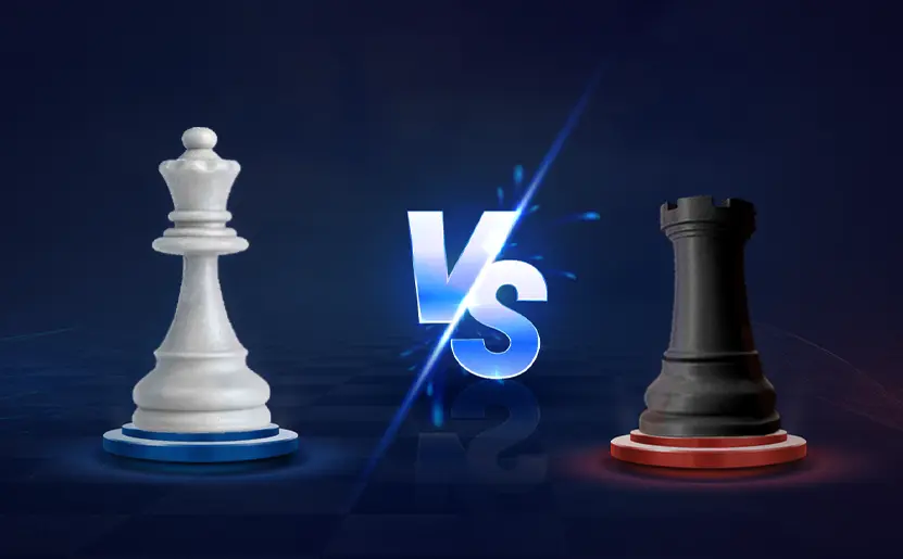 Queen Rook Queen vs Rook endgame