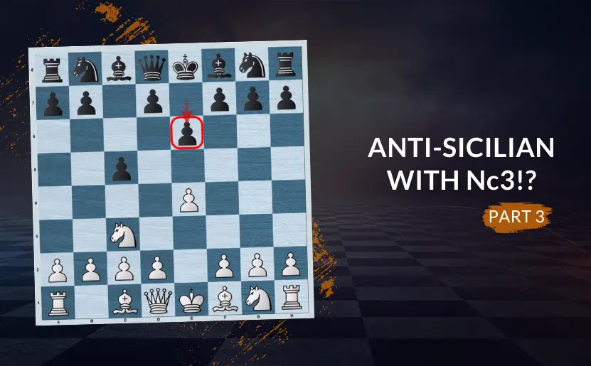 Anti-Sicilian with 2.Nc3 e6 (Part 3)