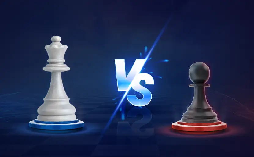 Queen vs Pawn