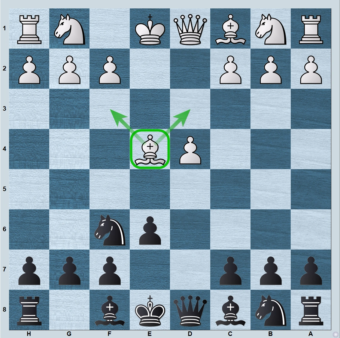 ChessMood Variation in the French Defense